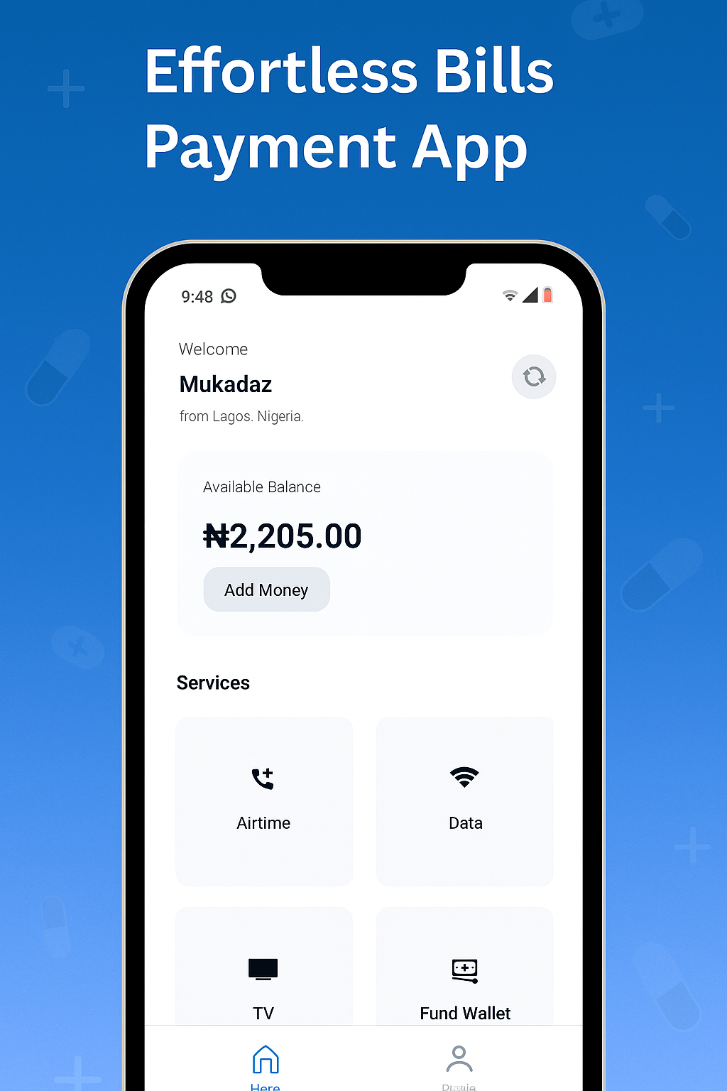 App screenshot